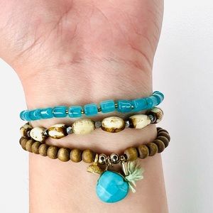 3 Boho Bracelets